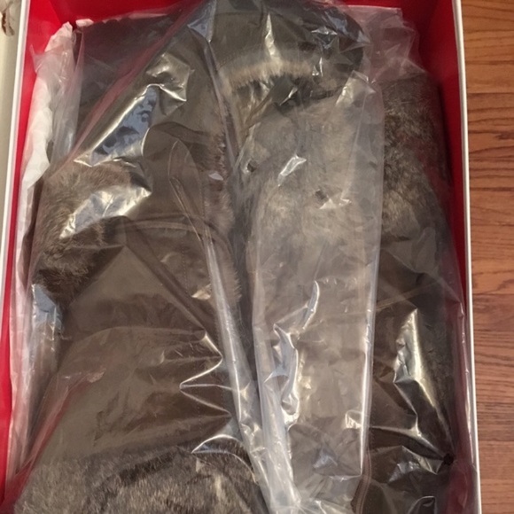 Coach karina suede boots with rabbit fur - Picture 4 of 4